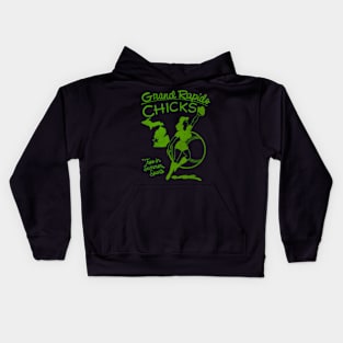 Grand Rapids Chicks 'S Baseball Team Kids Hoodie